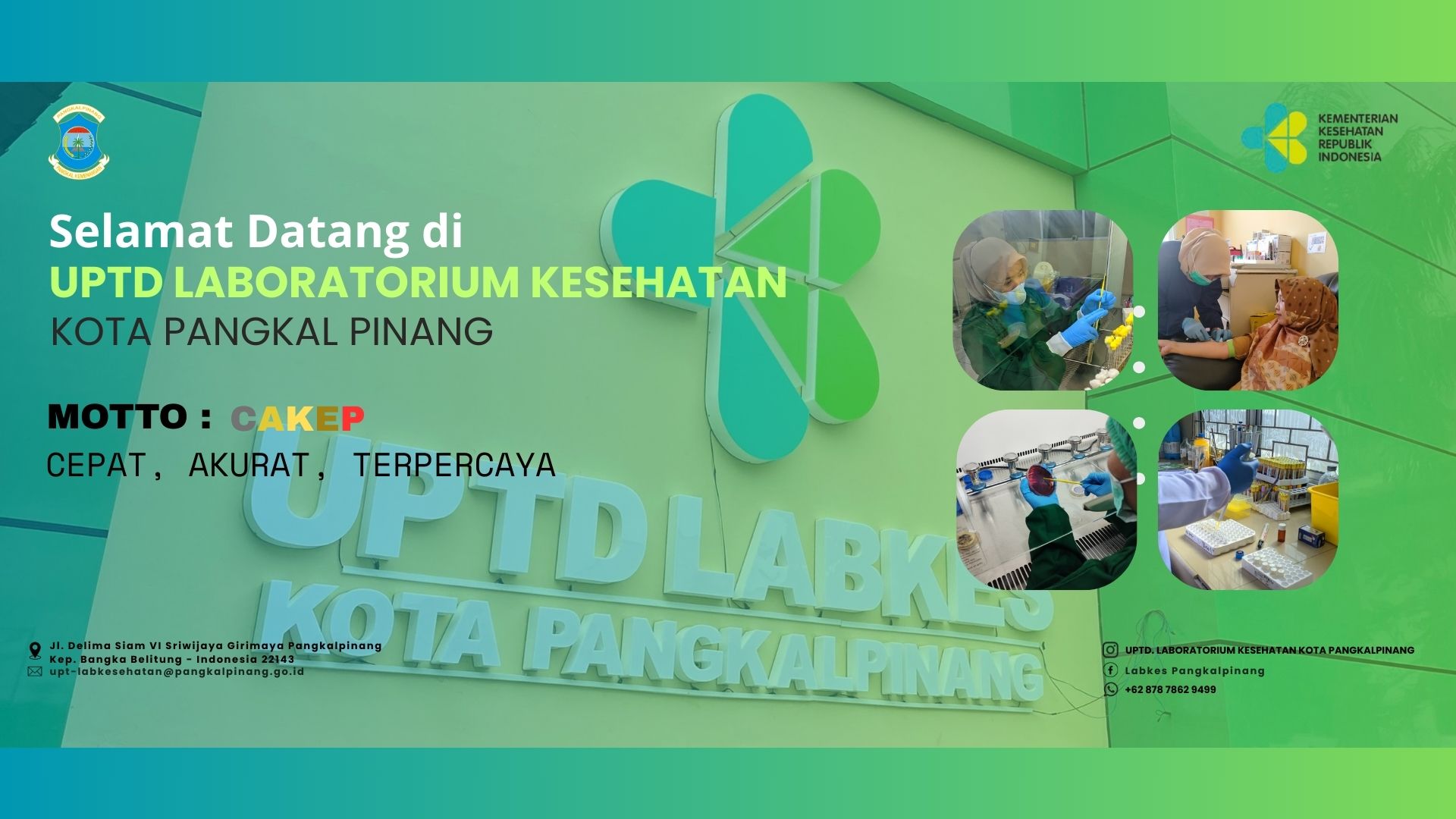 UPTD LABKES Kota Pangkal Pinang Gelar Forum Konsultasi Publik