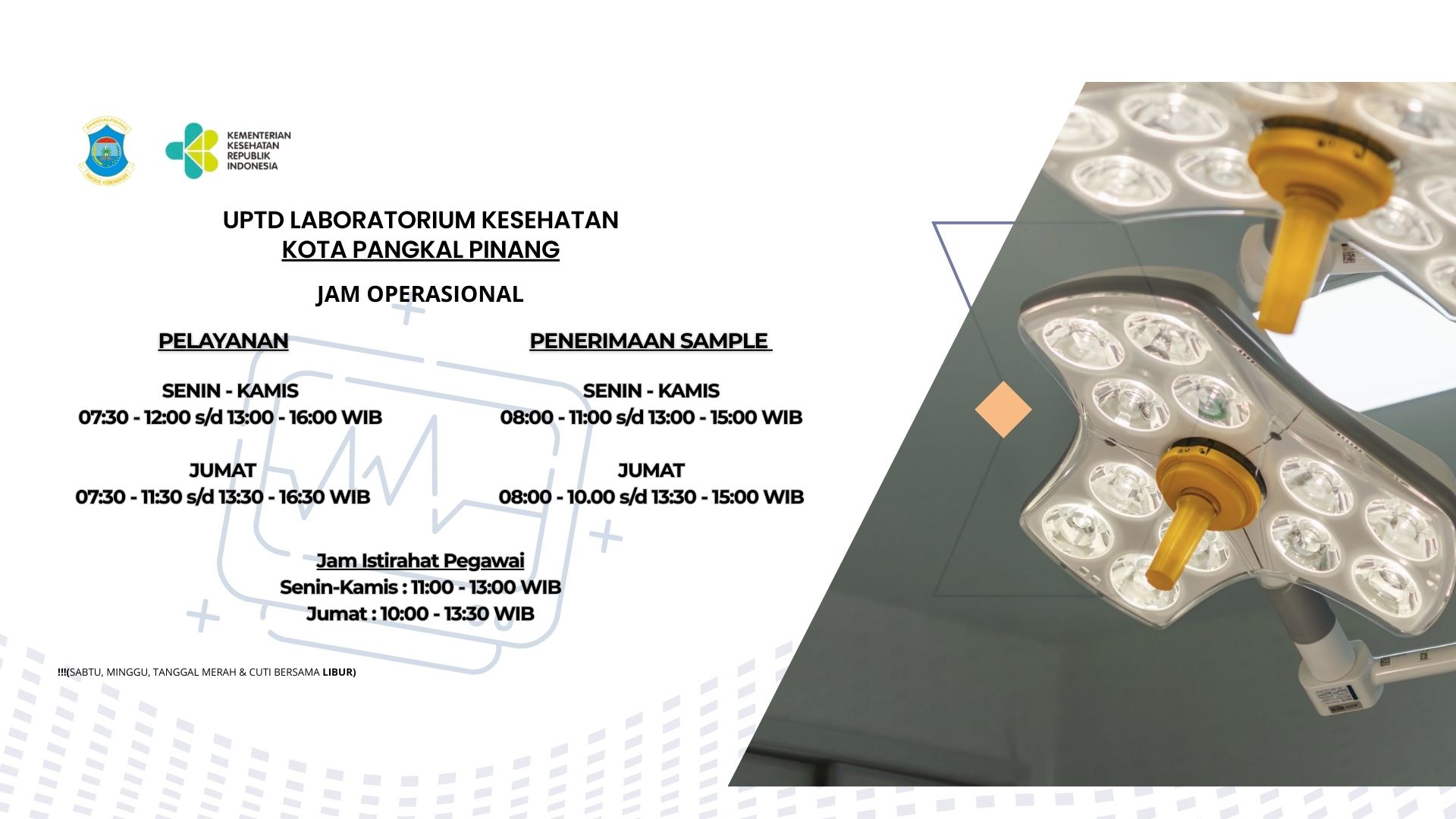 UPTD LABKES Kota Pangkal Pinang Gelar Forum Konsultasi Publik