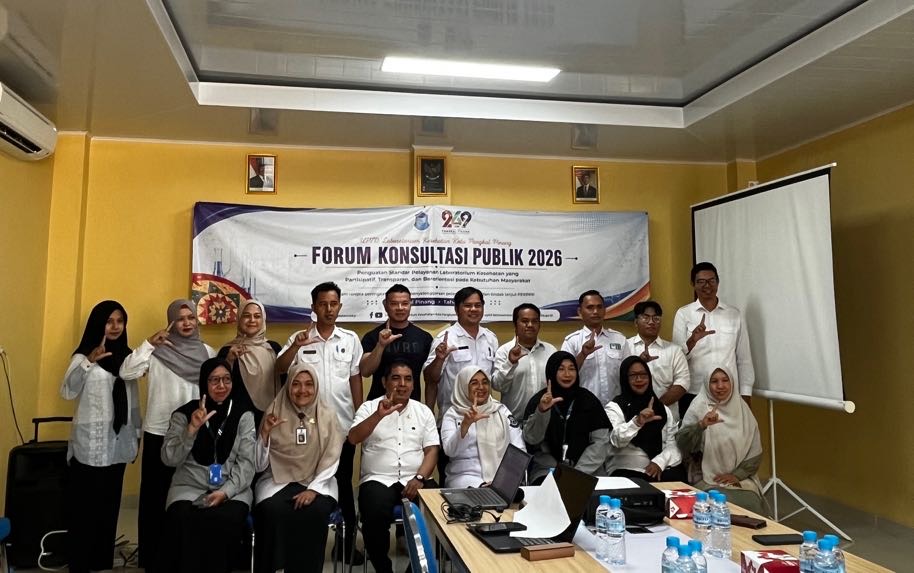 UPTD Labkes Kota Pangkal Pinang Gelar Forum Konsultasi Publik 2026 untuk Tingkatkan Kualitas Pelayanan